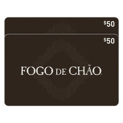 $79.99Fogo de Chao Two Restaurant $50 E-Gift Cards