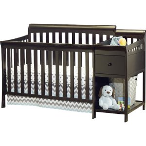 Sorelle Florence 4-in-1 Convertible Crib and Changer