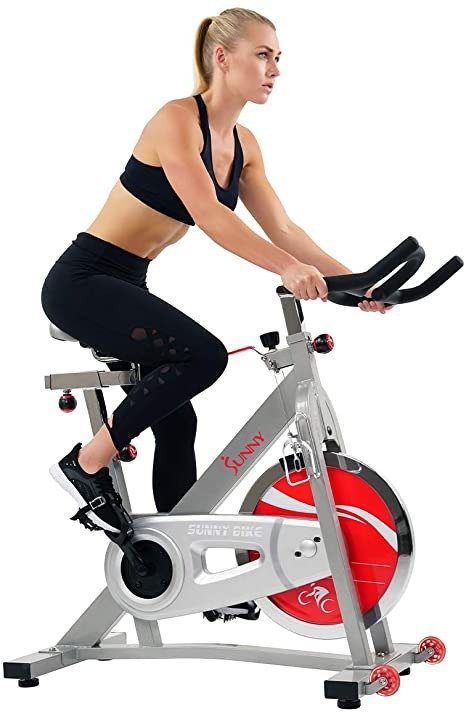 Amazon Sunny Health & Fitness Indoor Cycling Bike