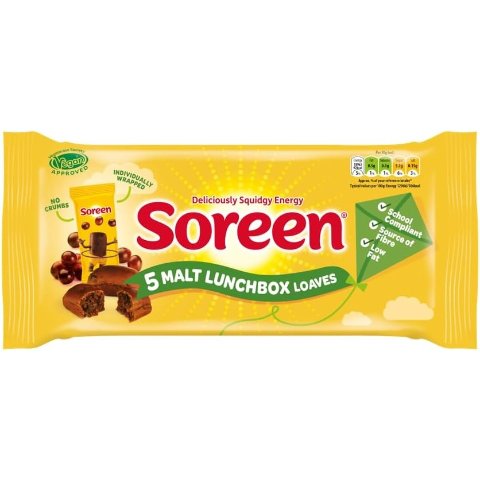 Soreen 5块麦芽午餐盒面包 150克