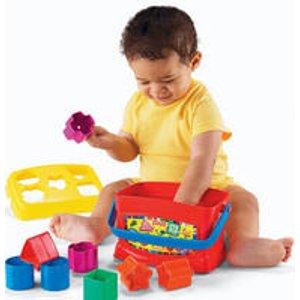 销量第一！Fisher Price费雪 Brilliant Basics 婴儿色块玩具热卖
