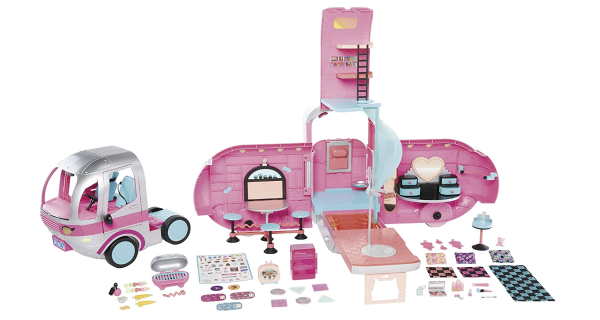 LOL Surprise OMG Glamper Fashion Camper Doll Playset with 55+ Surprises,