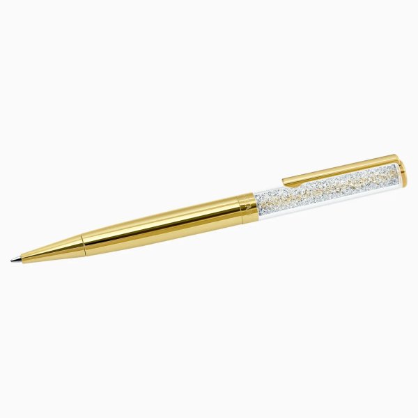 Crystalline Ballpoint Pen, Pale Gold Plated by SWAROVSKI