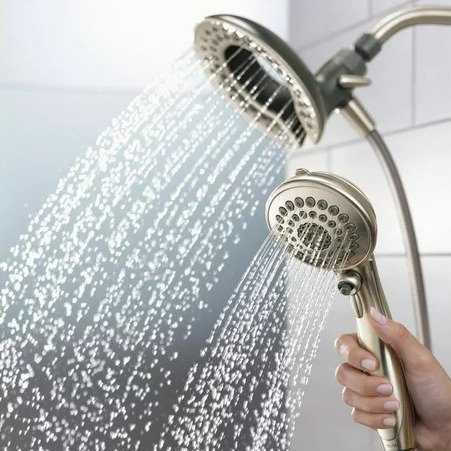 Delta Faucet In2Ition 5-Mode Massage Two-In-One Shower Head