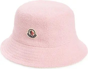 Logo Patch Boucle Bucket Hat