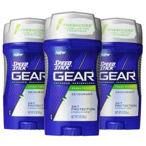 Speed Stick Men's Deodorant (3 Pack)