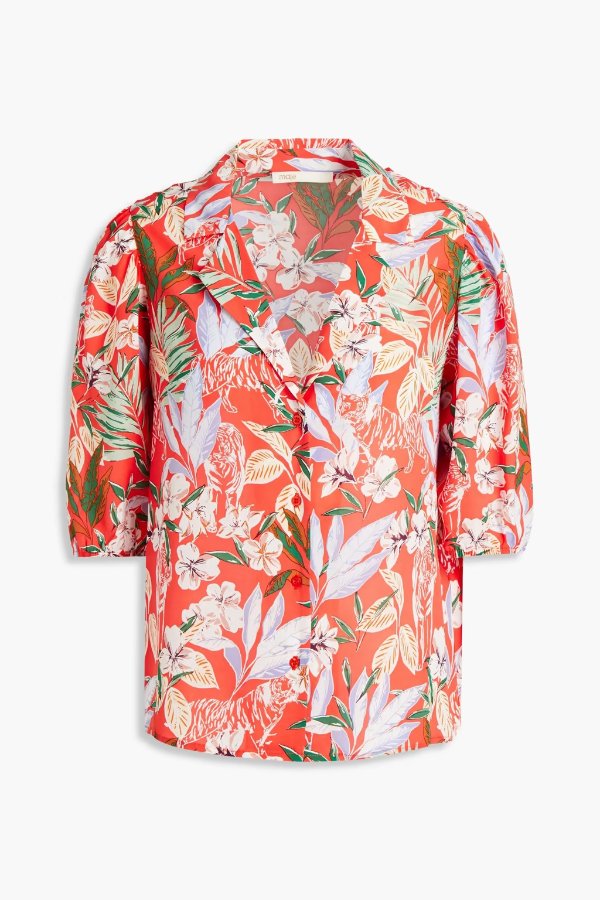 Civale floral-print woven shirt