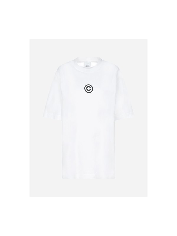 Copyright oversized cotton t-shirt
