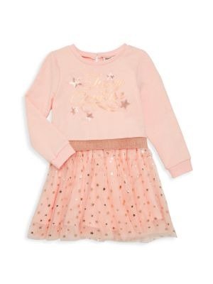 Juicy Couture Little Girl's Star-Embellished Tulle Dress