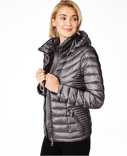 Packable Down Puffer Coat, Created for Macy's