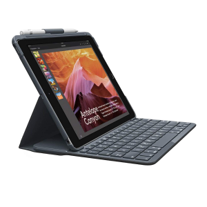 Logitech Slim ipad无线键盘带蓝牙 兼容iPad 5和 iPad 6