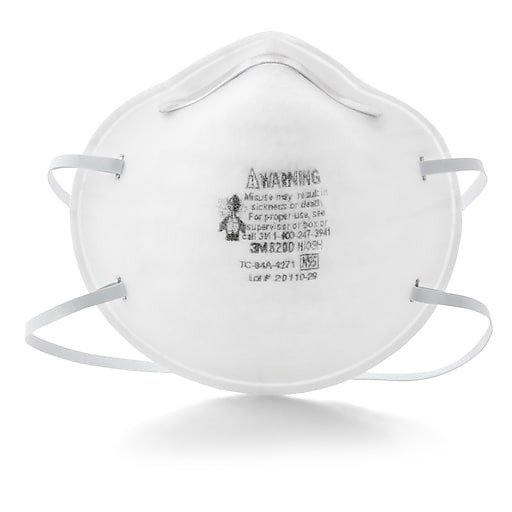 3M™ 8200 Particulate Occupational Health & Environment Safety Respirator N95, 20/Pack