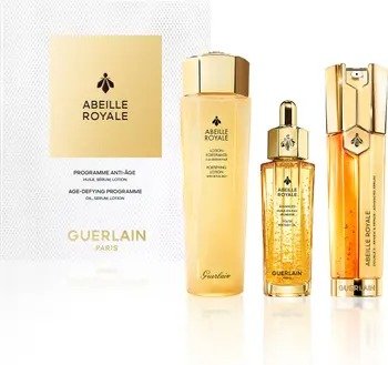 3-Piece Abeille Royale Bestsellers Lotion, Watery Oil & Serum Set