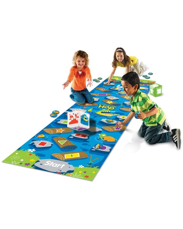 Learning Resources "Crocodile Hop" 44pc Floor Mat Game Set