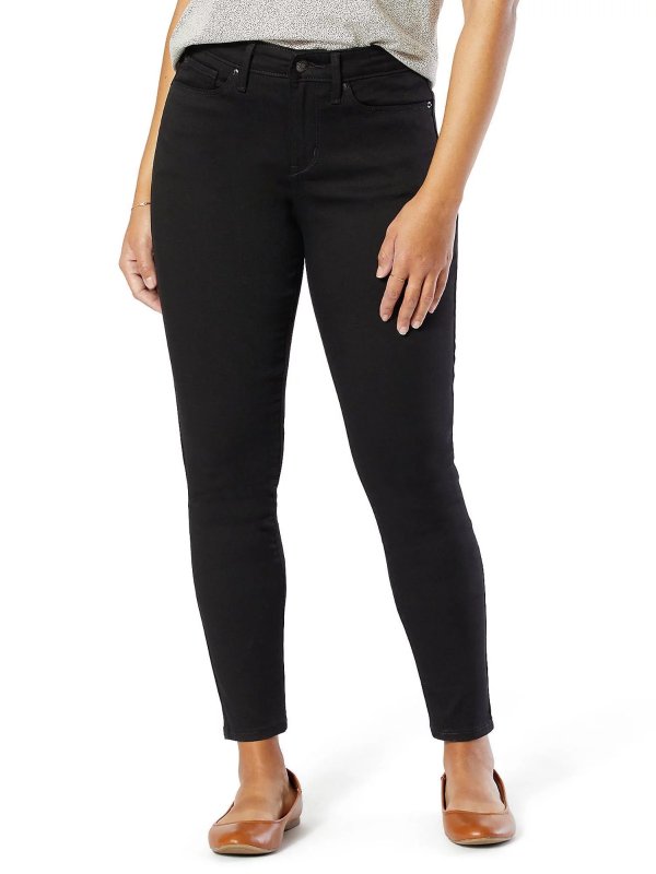 Women's Mid Rise Skinny Jeans, Sizes 2-20