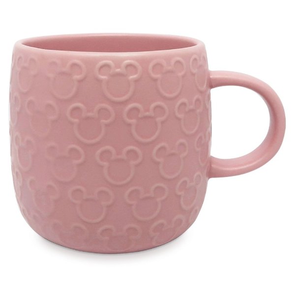 Mickey Mouse Raised Icon Mug – Pink | shopDisney