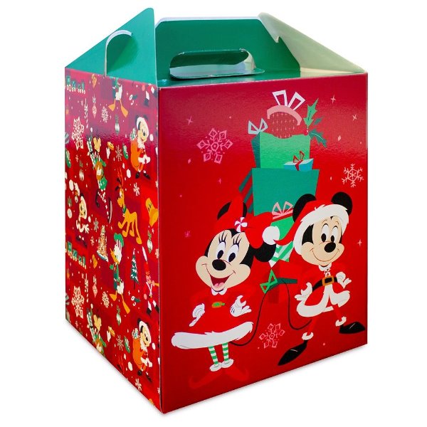 Mickey and Minnie Mouse Holiday Gift Box – Small ''Barn'' Size | shopDisney