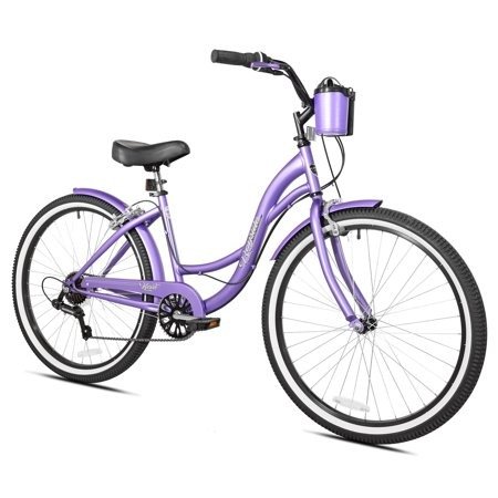 Kent 26" Bayside Women's Bike, Purple, For Height Sizes 5'2" and Up