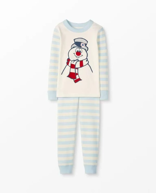 Warner Bros™ Frosty The Snowman Long John Pajama Set
