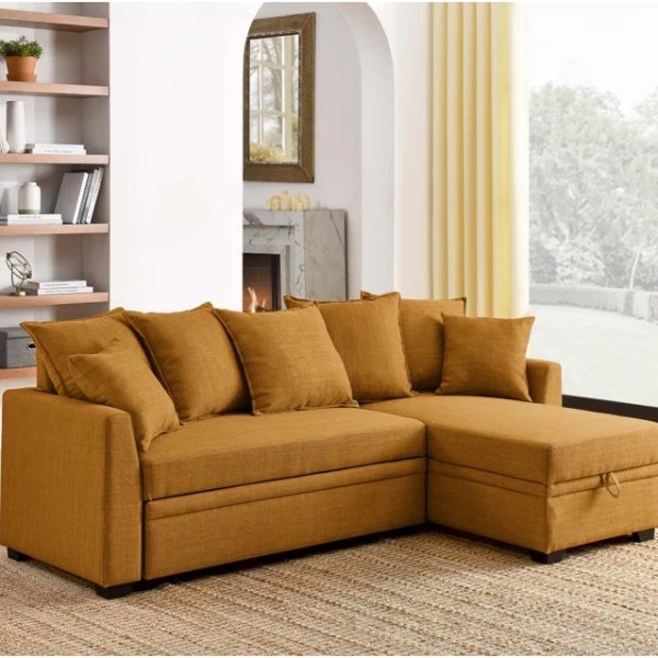 Teha 9 - Piece Upholstered Sectional