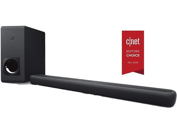 ATS-2090 36" 2.1 Sound Bar with Wireless Subwoofer, Bluetooth, and Alexa Voice Control Built-in