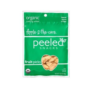 Peeled Organic Snacks, Apple-2-The-Core, 1.23 Ounce (Pack of 10)