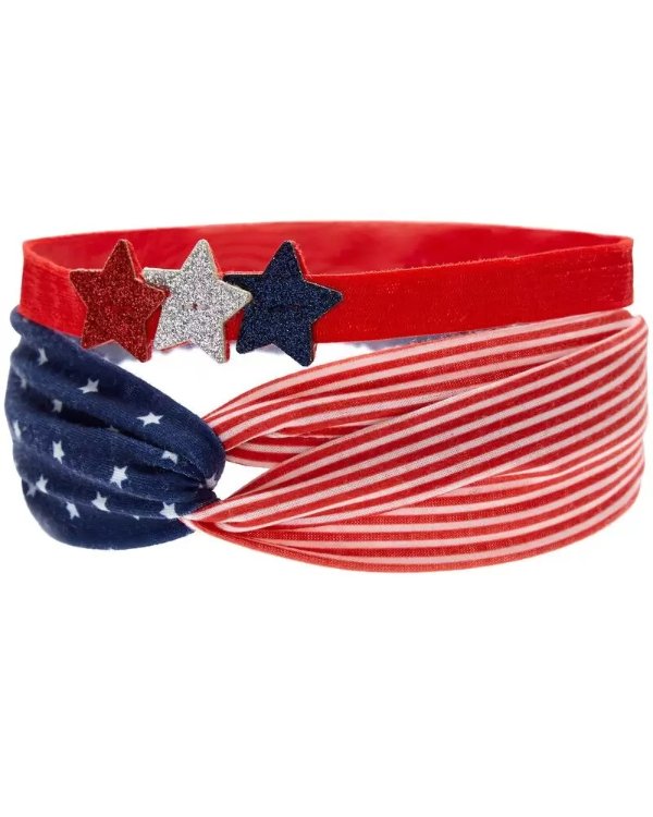2-Pack 4th Of July Headwraps