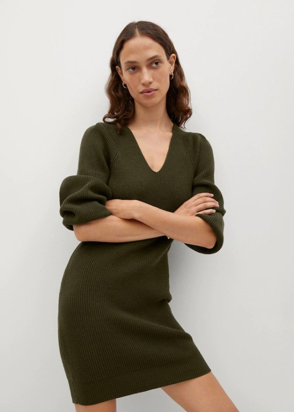 Fine knitted dress - Women | Mango USA