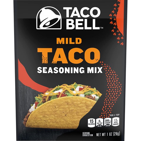 Mild Taco Seasoning Mix (24 ct Pack, 1 oz Packets)