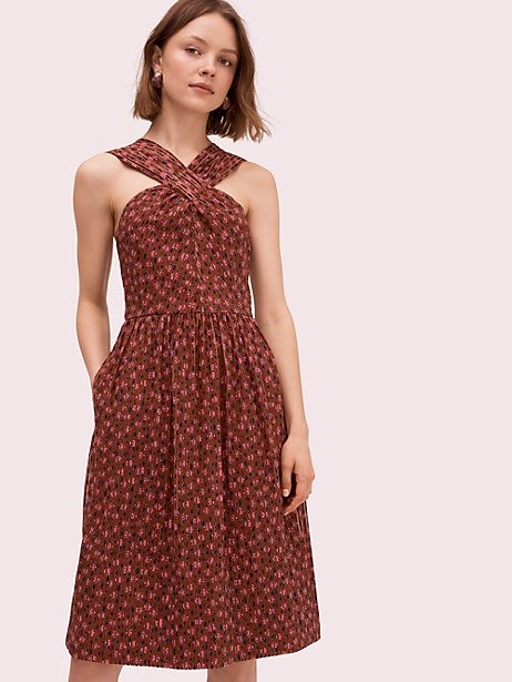 floradoodle halter dress