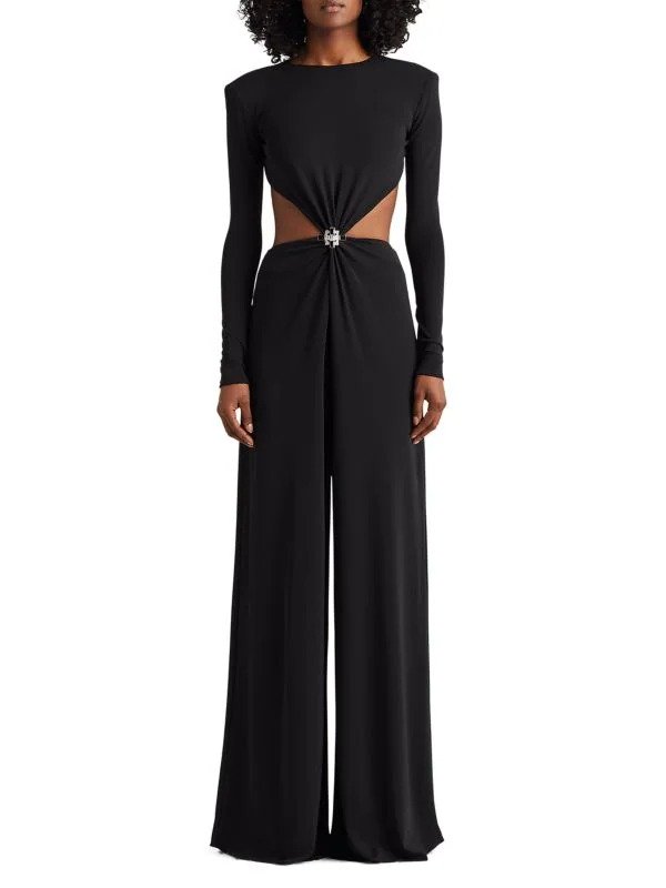 Ryland Cut-Out Backless Jumpsuit