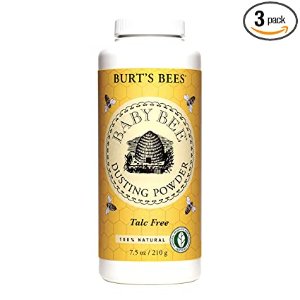 Burt's Bees 小蜜蜂婴儿爽身粉7.5盎司，3瓶装