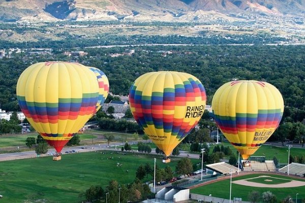 Colorado Springs 科罗拉多斯普林 日出热气球之旅