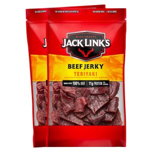 Jack Link's Beef Jerky, Teriyaki 9 Oz. (Pack of 2)