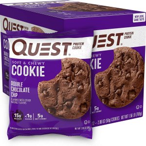 Quest Nutrition 双层巧克力蛋白曲奇12个