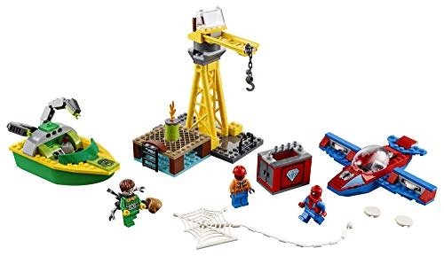 6251532 Marvel Spider-Man: Doc Ock Diamond Heist 76134 Building Kit (150 Piece), Multicolor