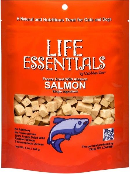 Life Essentials Wild Alaskan Salmon Freeze-Dried Cat & Dog Treats