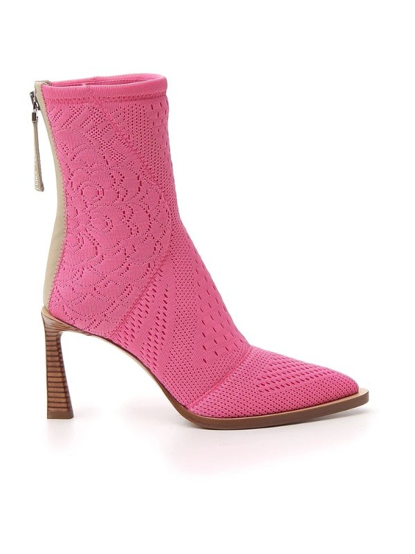 Tronchetto Pointed Toe Ankle Boots