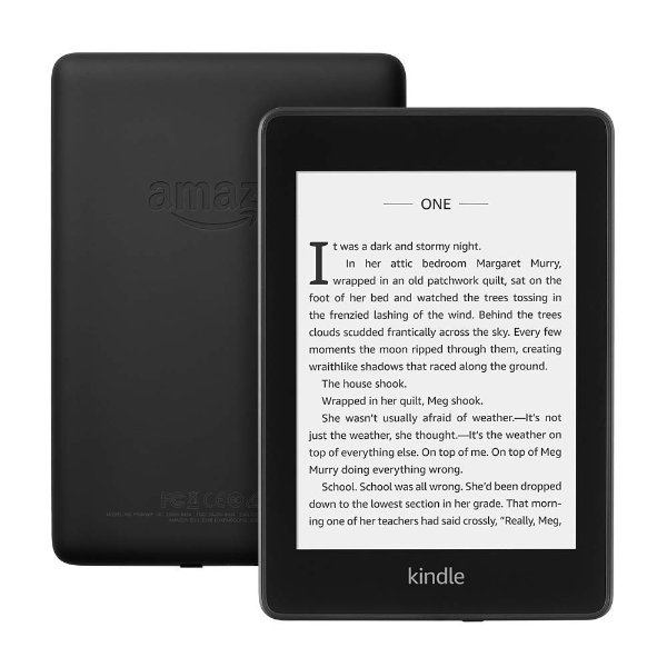 Kindle Paperwhite - Waterproof - Black (with Special Offers)