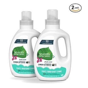 Seventh Generation Baby Concentrated Laundry Detergent @ Amazon
