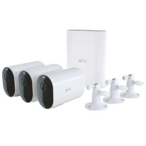 Arlo Pro 4 XL Spotlight 2K 新款 无线监控摄像头 3个套装