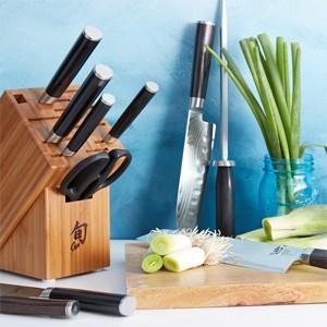 Shun Knife Sets & More Kitchen Essentials @ Rue La La