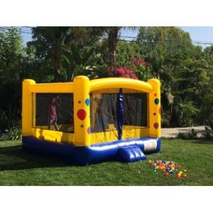 JumpOrange Kiddo 10-Foot x 10-Foot Inflatable Bubble Party Bounce House