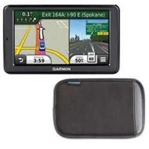 Garmin nuvi 2555LMT 5.0" GPS 导航仪（可终身更新地图、路况）附送收纳包