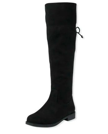 Girls Over The Knee Boots | The Children's Place - BLACK