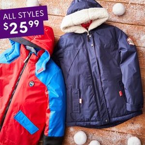 Zulily Kids Snow Coats Sale