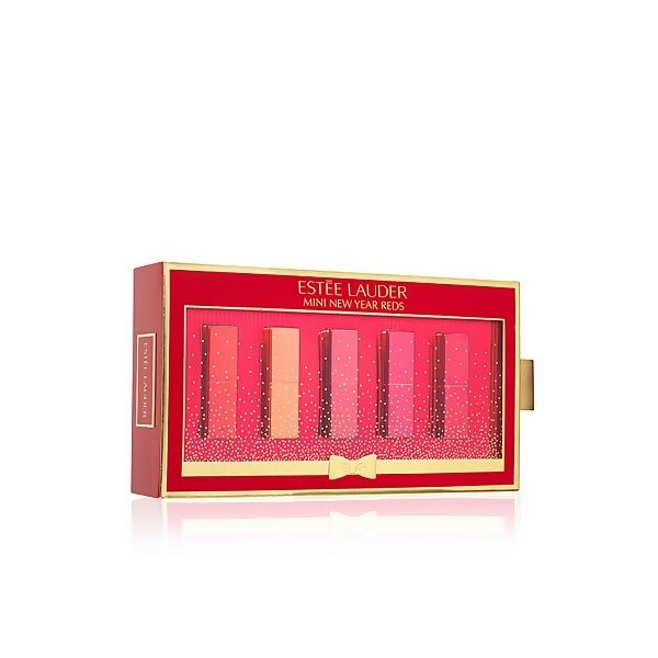 5 Pure Colour Mini Envy Lipstick - Reds (Worth £47.00)