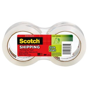 Scotch 超强韧打包透明胶带2个