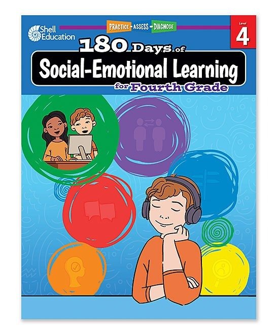 180 Days of Social-Emotional Learning for Fourth Grade Workbook