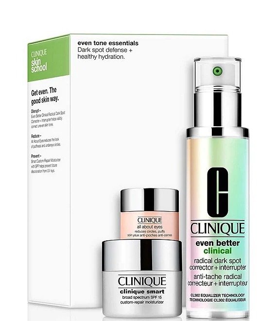 Even Tone Essentials: Brightening Skincare Set | Dillard's